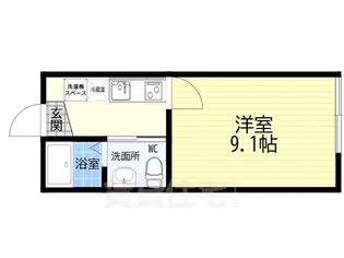 フォルトゥーナ壬生森町【3階】の間取り