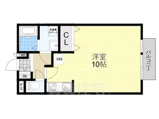 リヴェール【1階】の間取り
