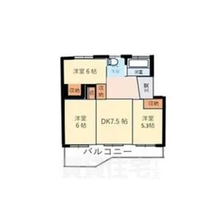 コーポ大森A棟【2階】の間取り