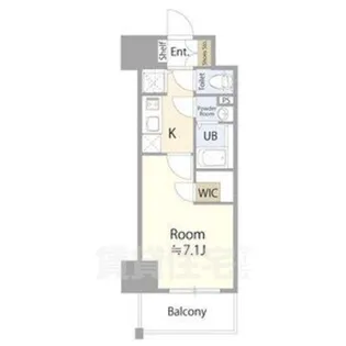 エスリード栄ル・クール【12階】の間取り