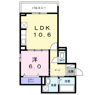 パル茨木【2階】の間取り