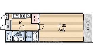 Casaカトレス【2階】の間取り