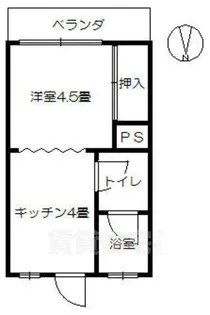 サンビル【4階】の間取り