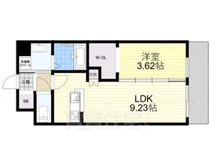 BRIS西宮【6階】の間取り