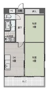 ステージハウス万石【3階】の間取り