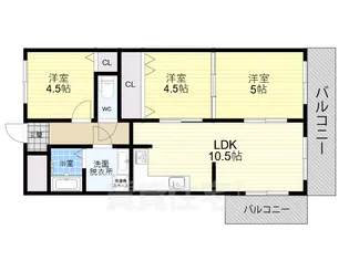 プレジオ・ノーザンライツ【403号室】の間取り