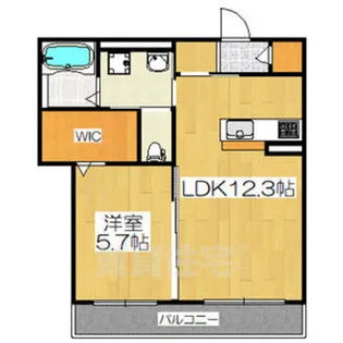 ルチアーノ御器所【1階】の間取り