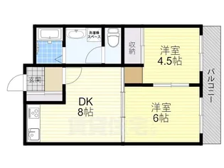 フェニックス豊中2【2階】の間取り