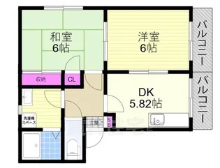 シーエスメゾン【1階】の間取り