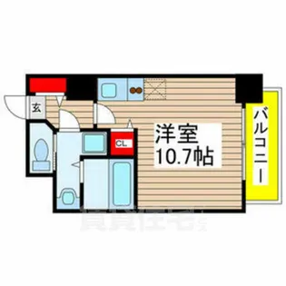 メゾンドール栄【5階】の間取り