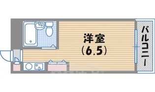 ハイツシャローム【5階】の間取り