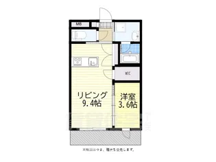 ルミナス アルファシオ【6階】の間取り