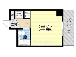 ライオンズマンション神戸西元町【5階】の間取り