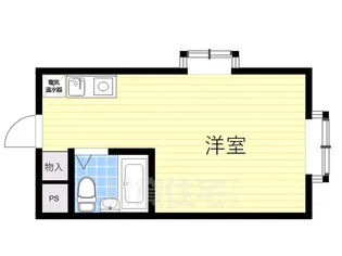 NORE大宮(旧グロー大宮【6階】の間取り