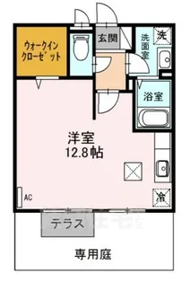 マレットフィールドB棟【1階】の間取り