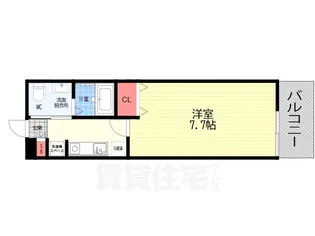 (仮称)鑓屋町マンション【1階】の間取り