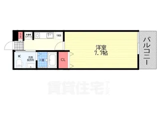 (仮称)鑓屋町マンション【3階】の間取り