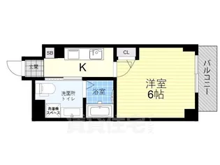 Live Casa 田辺【2階】の間取り