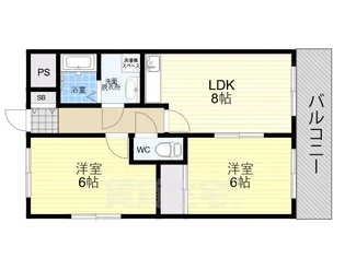 アーバンルネッサンス2【303号室】の間取り