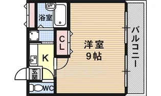 サンコークレアール【5階】の間取り