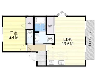 ユーエムアイリスコート【2階】の間取り
