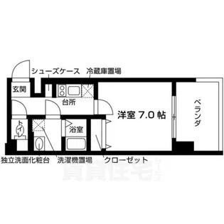 トレジャーマンション3【10階】の間取り