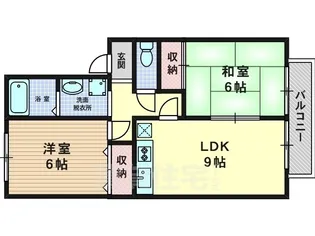 セジュール・ファミリー【103号室】の間取り