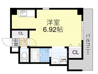ラ・フォンテ十三【7階】の間取り