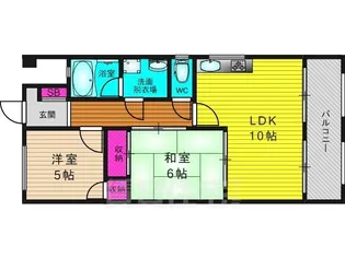 安井マンション【2階】の間取り
