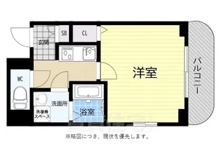 エイペックス内本町【10階】の間取り