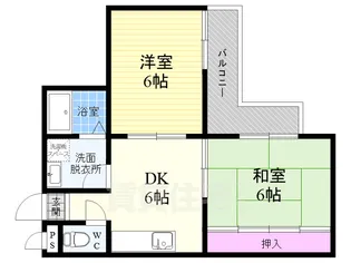 ロイヤルむらかみ【2階】の間取り