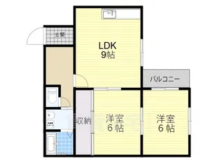 鳳グリーンヒル【2階】の間取り