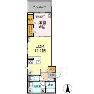 avgi新瑞橋【3階】の間取り