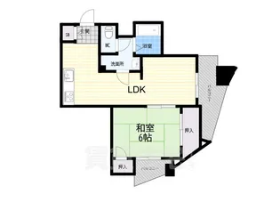 奥野ビル【4階】の間取り