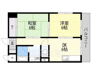 インマーブルキラ【4階】の間取り