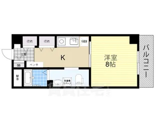 ラ・マルガリータ【2階】の間取り