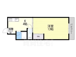 発春八坂ハイツ【2階】の間取り