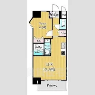 セレニティー名駅【5階】の間取り
