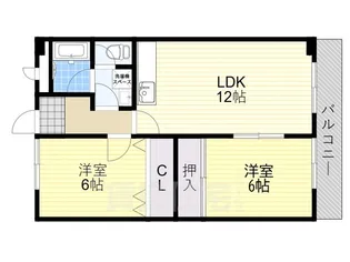 ボナールシャトー【1階】の間取り