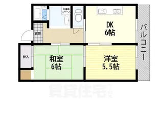 エクセレンス恒榮【2階】の間取り