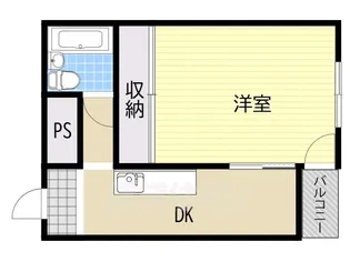 ザ・イズミ3【3階】の間取り