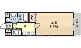 プロスペクト美章園【4階】の間取り