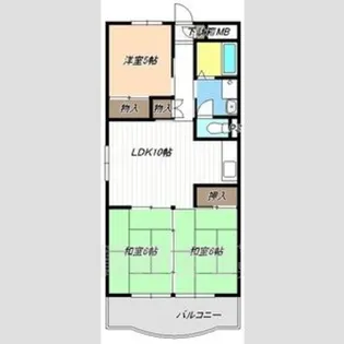 レジデンス光和2【7階】の間取り