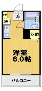 井忠ビル【5階】の間取り