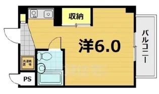 第6長栄サンシャインみささぎ【2階】の間取り