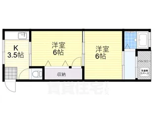 グランコート西大寺2番館【3階】の間取り