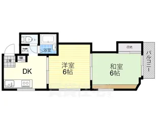 サーティーンマンション【2階】の間取り