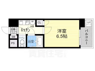 新大阪プライマリーワン【7階】の間取り