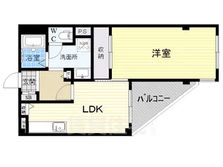 AXISアルテハイム淡路【5階】の間取り