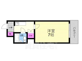 コーポ大敬【2階】の間取り